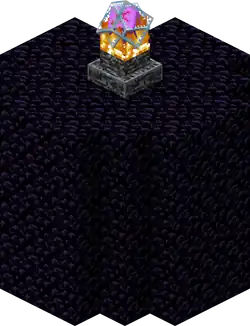End spike.png: Infobox image for End spike the structure in Minecraft