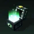 Artwork of an ender chest.
