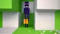 Enderman holding a present.