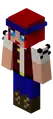 Maria's Minecraft character (standing).