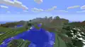 An extreme hills edge biome before 1.7.2.