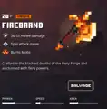 Firebrand within the inventory.