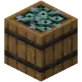 How the fish-filled barrel with the aforementioned texture as the top would look in-game.