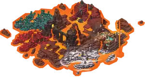 Flames of the Nether DLC map