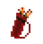 Flaming Quiver artifact.png: Infobox image for Flaming quiver the dungeons item in Minecraft