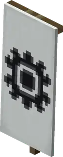 Flower charge banner pattern.png: Infobox image for Flower Charge Banner Pattern the item in Minecraft