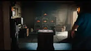 Two furnaces as seen in A Minecraft Movie.