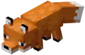 A fox as seen in Minecraft Dungeons.