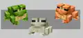 An image of the final stage of the frog types after development.
