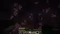 Another amethyst geode generated inside of a mineshaft.