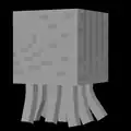The back side of a billboard sprite ghast used in Jailhouse Block.