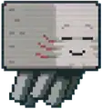 Cutout of the ghastling pixel art