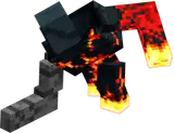 Giant Magma Golem Cobblestone Right Arm.png: Infobox image for Giant Magma Golem the story mode mob in Minecraft
