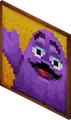 Painting of Grimace.