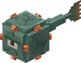 Guardian Retracted (Story Mode).png: Infobox image for Guardian the story mode mob in Minecraft
