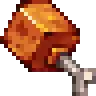 A chicken leg as it appears in Guardian Tales.