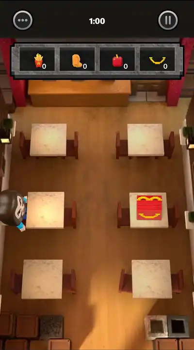 HMD Gameplay.jpg: Infobox image for A Minecraft Movie Happy Meal the program in Minecraft