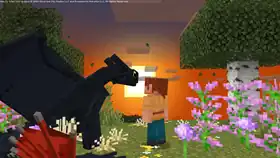 HTTYD Screenshot 0.jpeg: Infobox image for How to Train Your Dragon Add-On the add-on in Minecraft