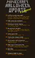 A complete list of what Notch hoped to finish for the update.