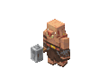 Hammer Piglin idling