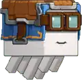 Cutout of the stylized happy ghast