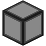 Hardened Black Stained Glass.png: Infobox image for Hardened Stained Glass the block in Minecraft