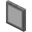 Hardened Gray Stained Glass Pane.png: Infobox image for Hardened Stained Glass Pane the block in Minecraft