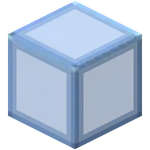 Hardened Light Blue Stained Glass.png: Infobox image for Hardened Stained Glass the block in Minecraft