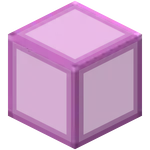 Hardened Magenta Stained Glass.png: Infobox image for Hardened Stained Glass the block in Minecraft