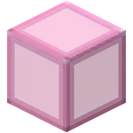 Hardened Pink Stained Glass.png: Infobox image for Hardened Stained Glass the block in Minecraft