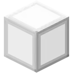 Hardened White Stained Glass.png: Infobox image for Hardened Stained Glass the block in Minecraft