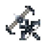 Harpoon Crossbow Sprite MCD.png: Infobox image for Harpoon Crossbow the dungeons item in Minecraft