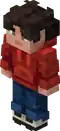The Henry skin in A Minecraft Movie Hero Pack