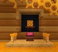 An exhibit dedicated to honeycomb blocks in 15 Year Journey.