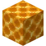 Honeycomb Block.png: Infobox image for Honeycomb Block the block in Minecraft