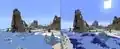 Several ice biomes in java and bedrock.