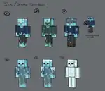 Ice Zombie.jpg: Infobox image for Ice/Snow zombie the entity in Minecraft