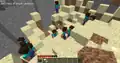 Human mobs in this version.