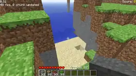 Indev 0.31 20091231-2033.png: Infobox image for 0.31 the version in Minecraft