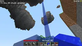 Indev 0.31 20100114 (cropped).png: Infobox image for 0.31 the version in Minecraft