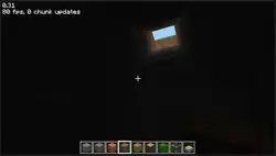 Dynamic lighting in a staircase.