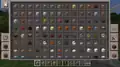 Pocket Edition Creative inventory from v0.14.0 to 1.1.5.
