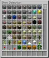 The Creative inventory screen before 12w21b.