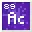 Invicon Actinium.png: Inventory sprite for Actinium in Minecraft as shown in-game linking to Actinium with description: Actinium