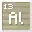Invicon Aluminum.png: Inventory sprite for Aluminum in Minecraft as shown in-game linking to Aluminum with description: Aluminum