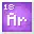 Invicon Argon.png: Inventory sprite for Argon in Minecraft as shown in-game linking to Argon with description: Argon