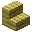 Invicon Bamboo Stairs.png: Inventory sprite for Bamboo Stairs in Minecraft as shown in-game linking to Bamboo Stairs with description: Bamboo Stairs