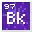 Invicon Berkelium.png: Inventory sprite for Berkelium in Minecraft as shown in-game linking to Berkelium with description: Berkelium