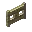 Invicon Birch Fence Gate.png: Inventory sprite for Birch Fence Gate in Minecraft as shown in-game linking to Birch Fence Gate with description: Birch Fence Gate