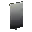 Invicon Black Base Gradient Banner.png: Inventory sprite for Black Base Gradient Banner in Minecraft as shown in-game linking to Banner with description: Banner Black Base Gradient